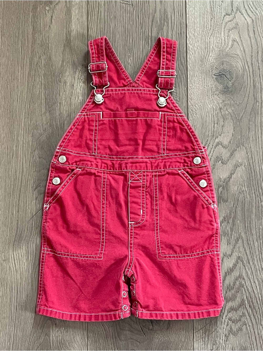 Vintage Gymboree Y2K Red Fish 24m Baby Overalls